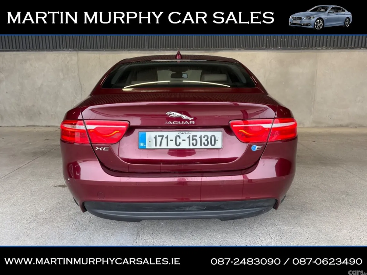 Jaguar XE Saloon, Diesel, 2017, Red