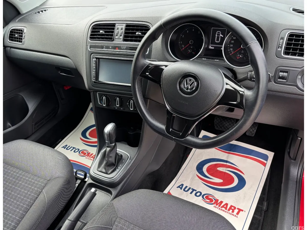 Volkswagen Polo Hatchback, Petrol, 2016, Red