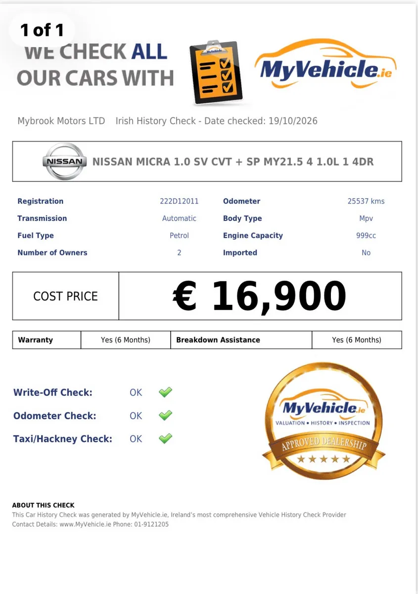 Nissan Micra Hatchback, Petrol, 2022, Grey