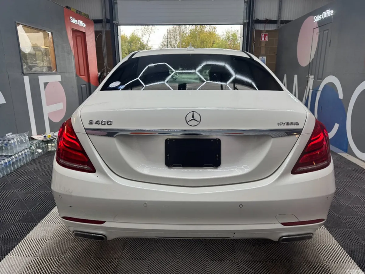 Mercedes-Benz S-Class Saloon, Petrol Hybrid, 2015, White