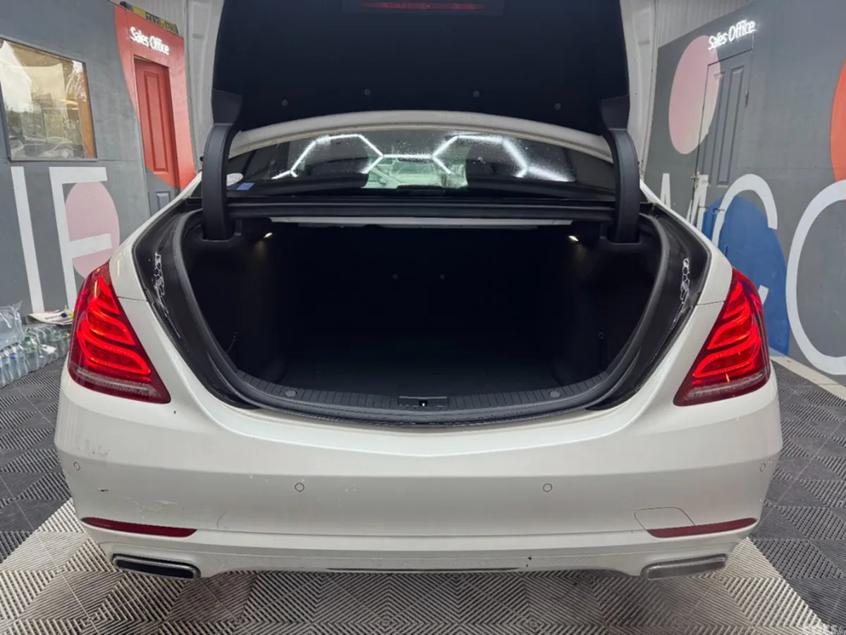 Mercedes-Benz S-Class Saloon, Petrol Hybrid, 2015, White