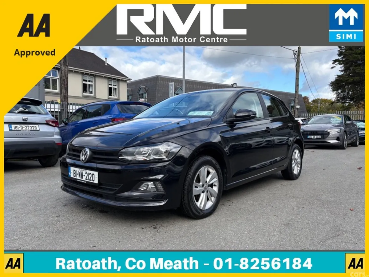 Volkswagen Polo Hatchback, Petrol, 2018, Black