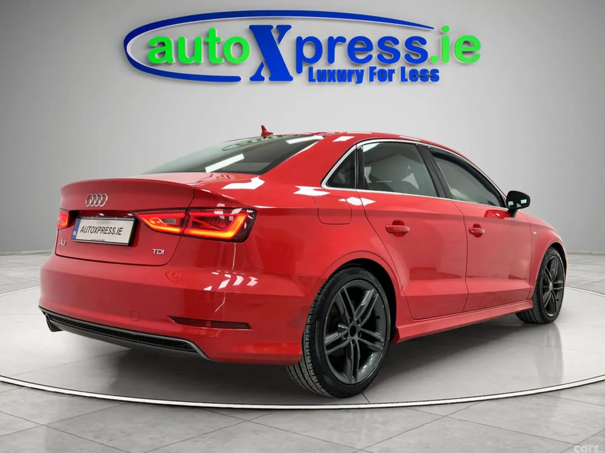 Audi A3 Saloon, Diesel, 2014, Red
