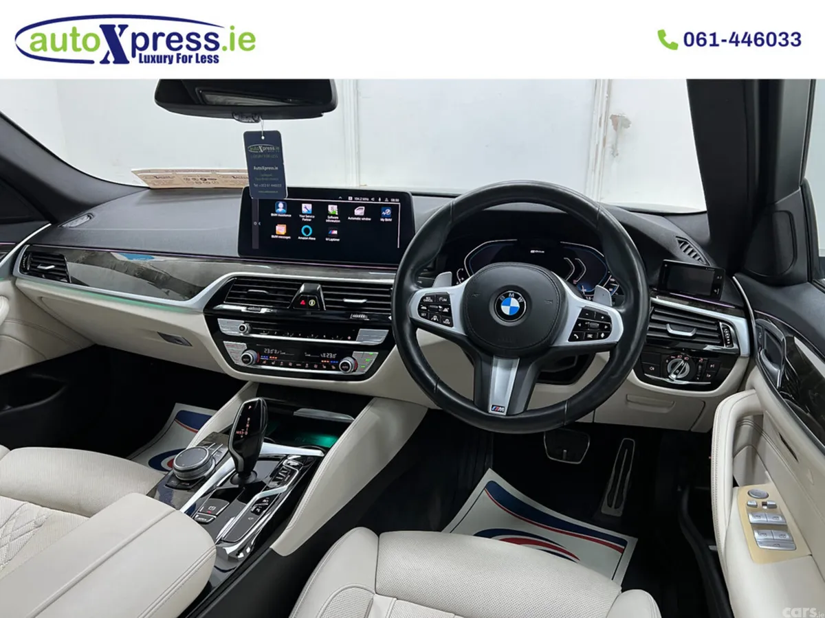 BMW 5-Series Saloon, Petrol Plug-in Hybrid, 2020, Blue