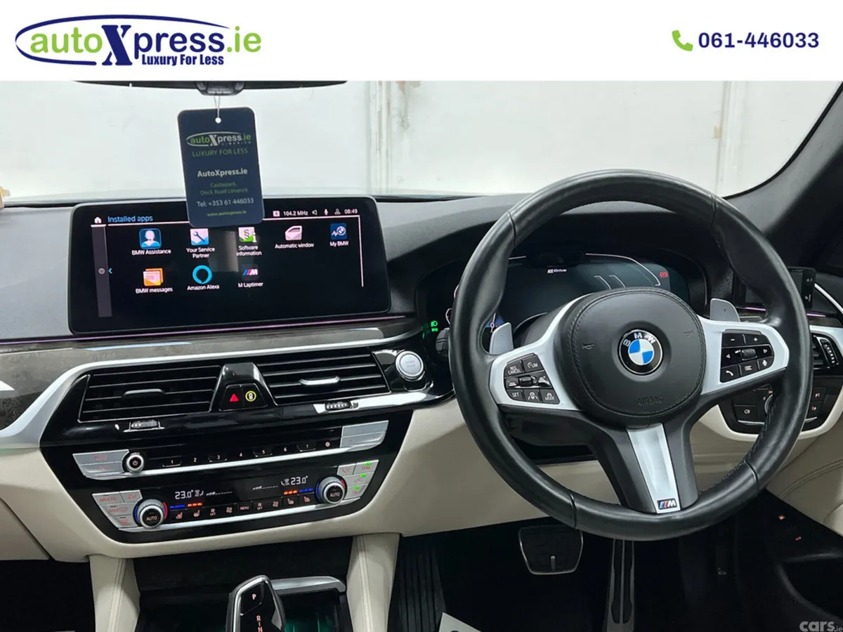 BMW 5-Series Saloon, Petrol Plug-in Hybrid, 2020, Blue