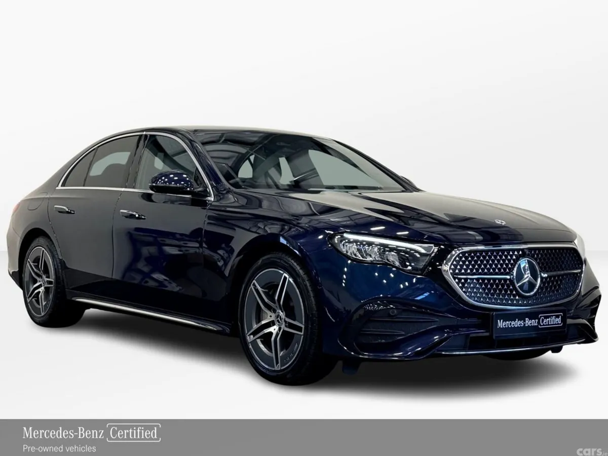 Mercedes-Benz E-Class Saloon, Diesel Plug-in Hybrid, 2025, Blue