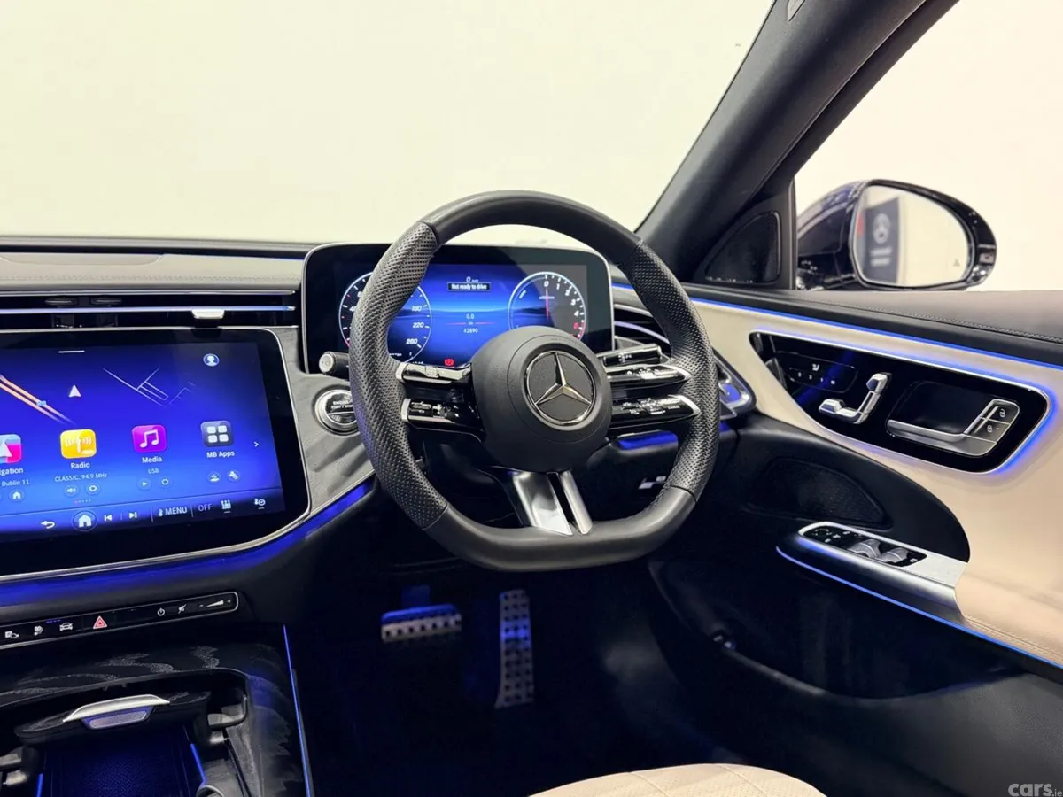 Mercedes-Benz E-Class Saloon, Diesel Plug-in Hybrid, 2025, Blue