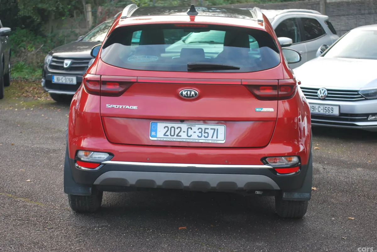 Kia Sportage SUV, Diesel Hybrid, 2020, Red