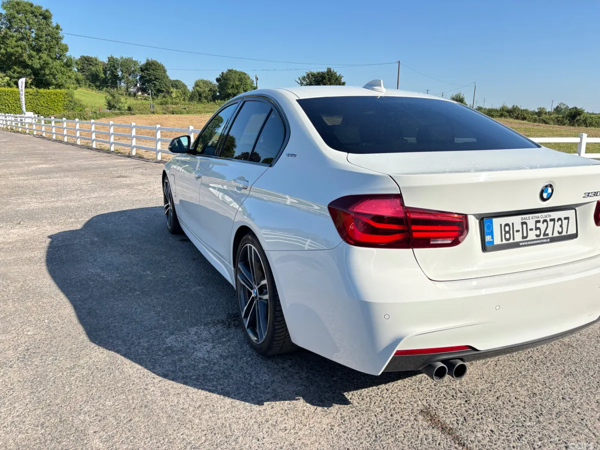 BMW 3-Series Saloon, Petrol Plug-in Hybrid, 2018, White
