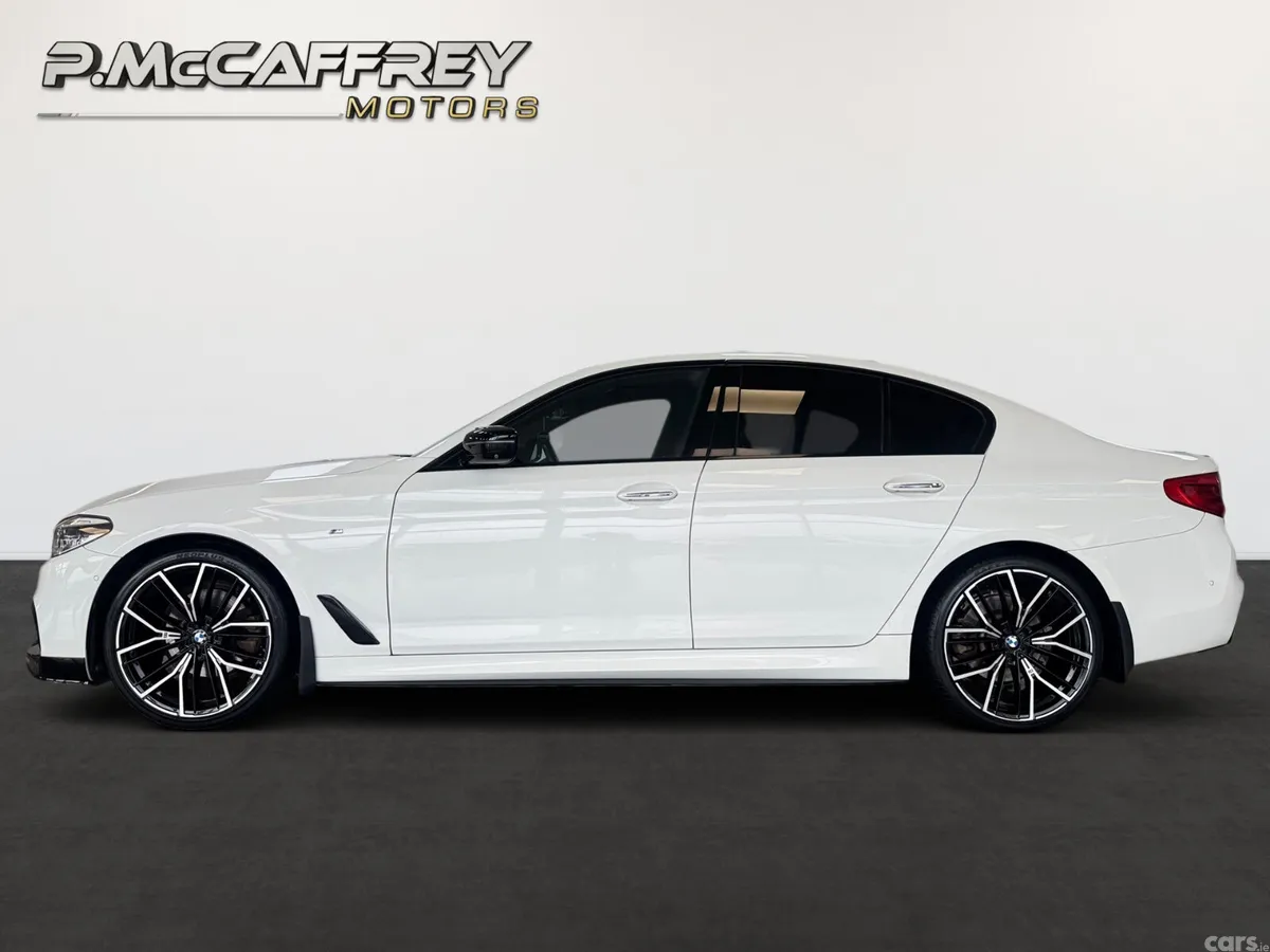 BMW 5-Series Saloon, Diesel, 2017, White