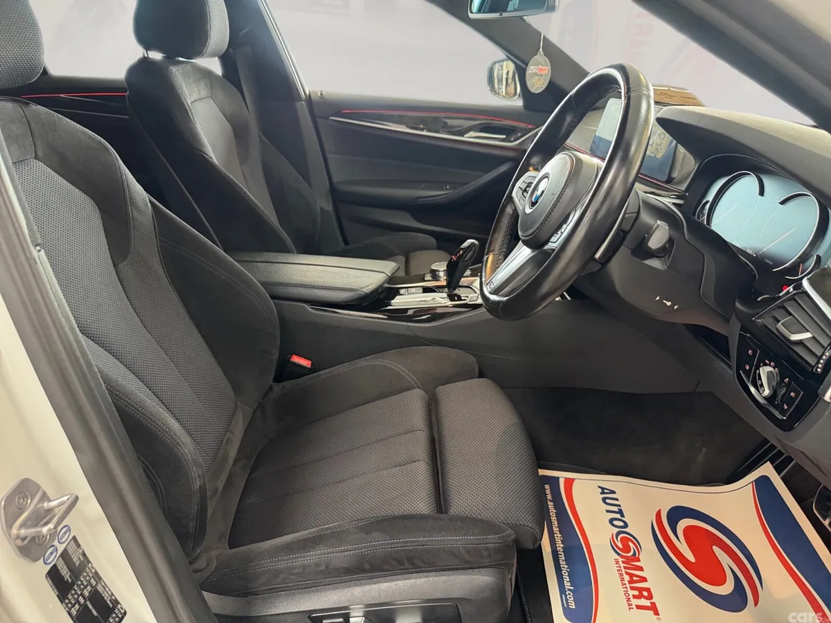 BMW 5-Series Saloon, Diesel, 2017, White