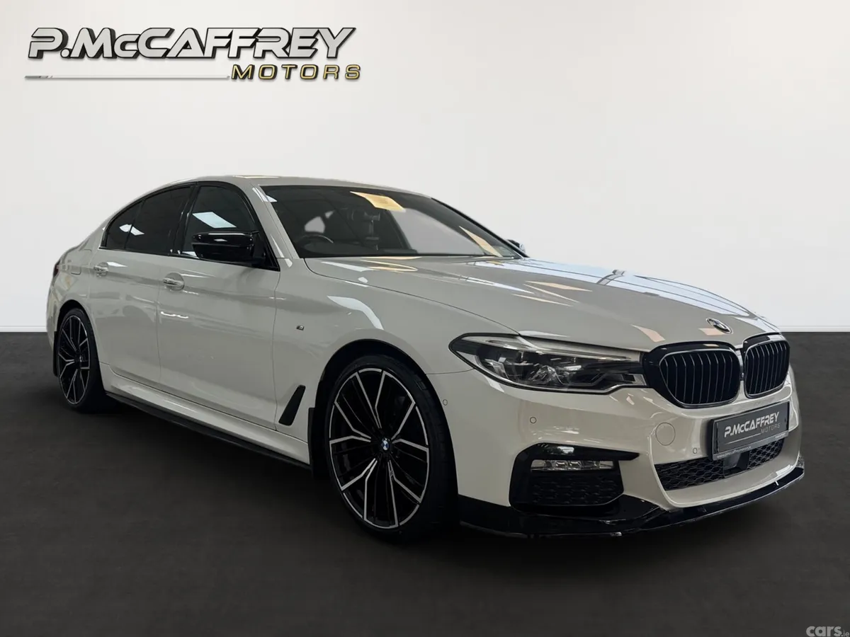 BMW 5-Series Saloon, Diesel, 2017, White