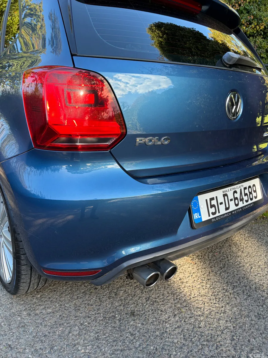 Volkswagen Polo Hatchback, Petrol, 2015, Blue