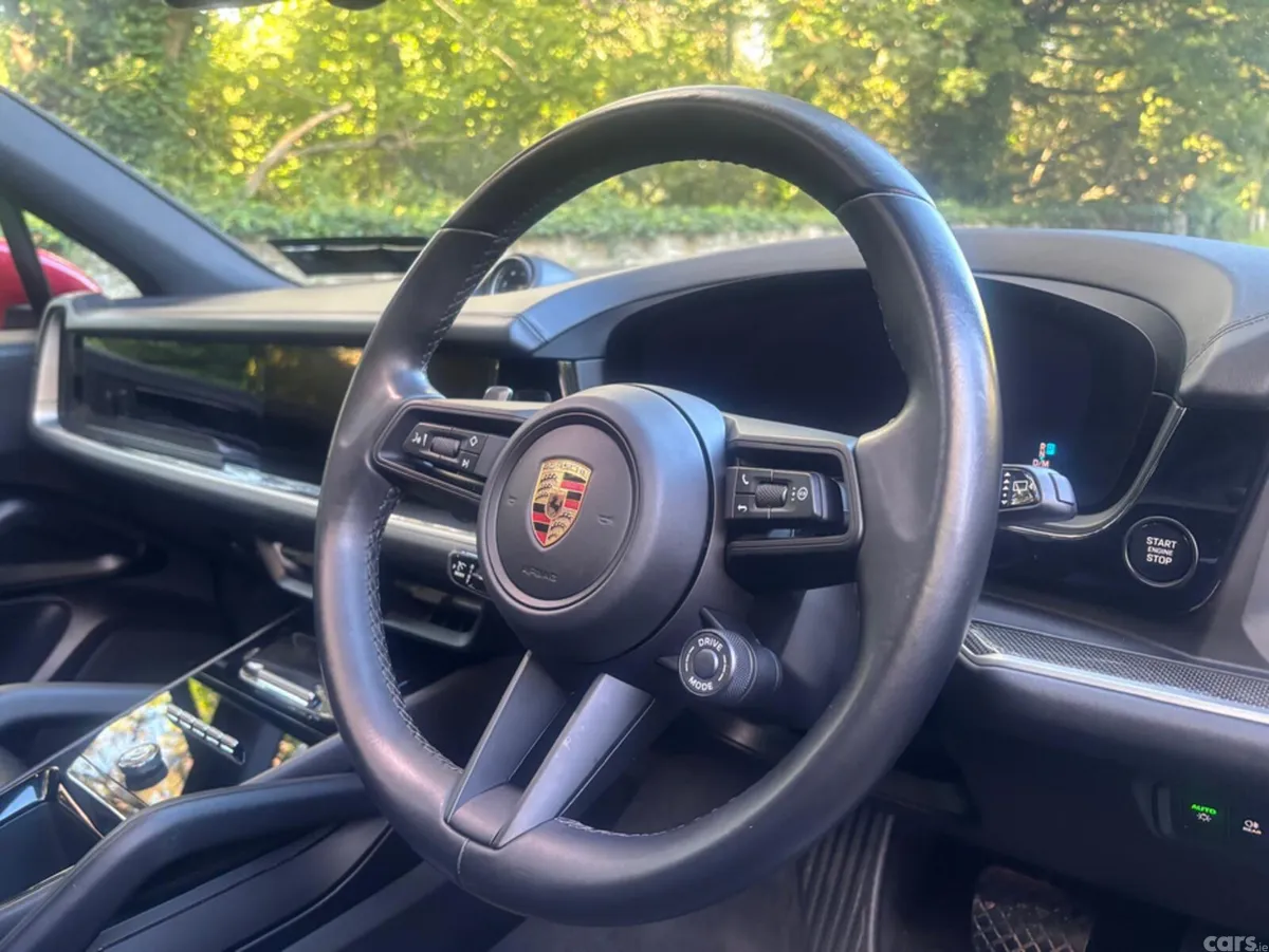 Porsche Cayenne SUV, Petrol Plug-in Hybrid, 2024, Red