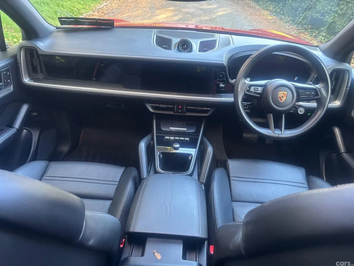 Porsche Cayenne SUV, Petrol Plug-in Hybrid, 2024, Red
