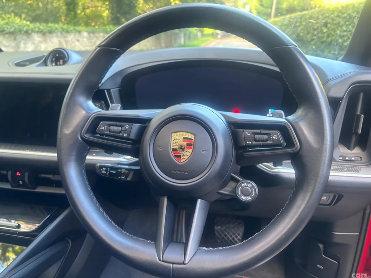 Porsche Cayenne SUV, Petrol Plug-in Hybrid, 2024, Red