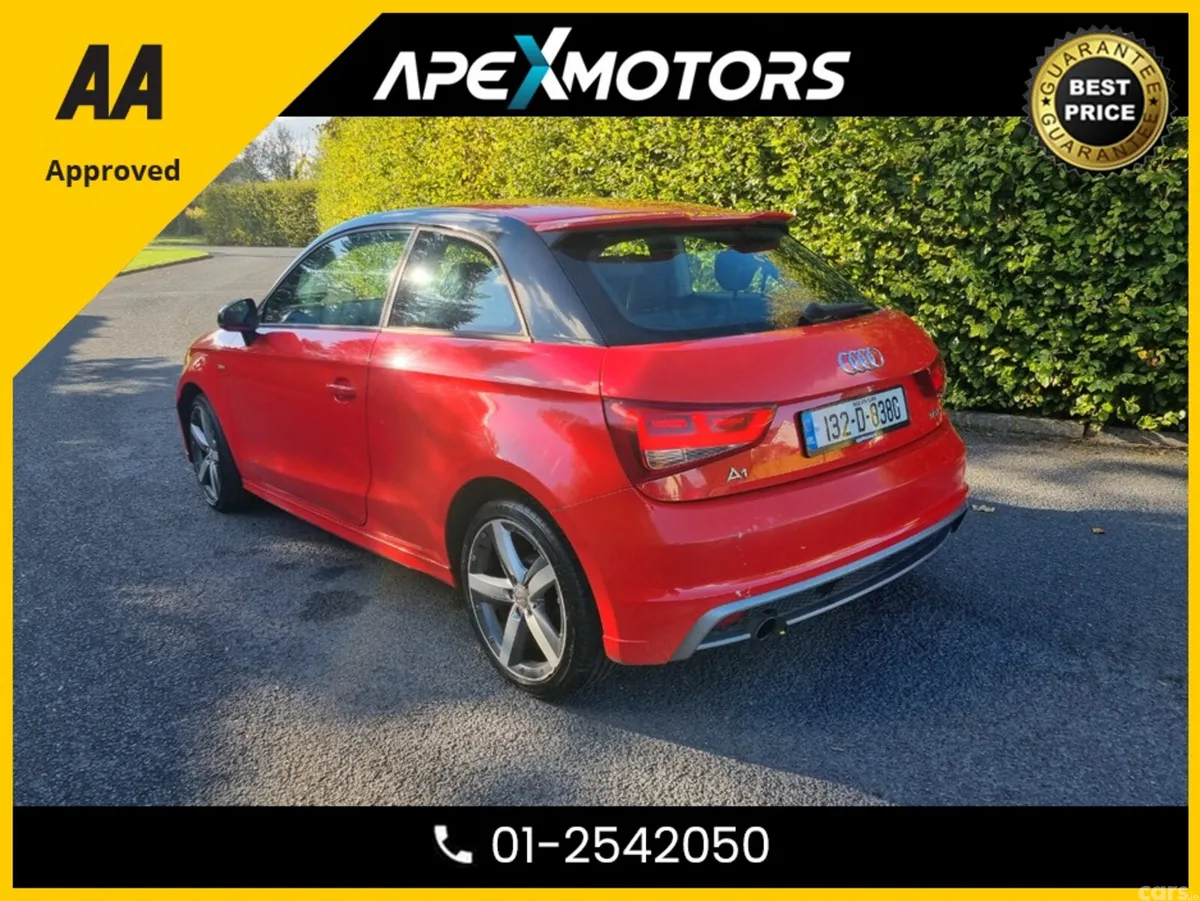 Audi A1 Hatchback, Petrol, 2013, Red