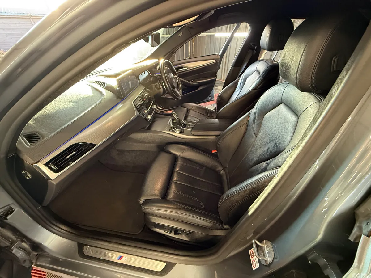 BMW 5-Series Saloon, Petrol Plug-in Hybrid, 2018, Grey