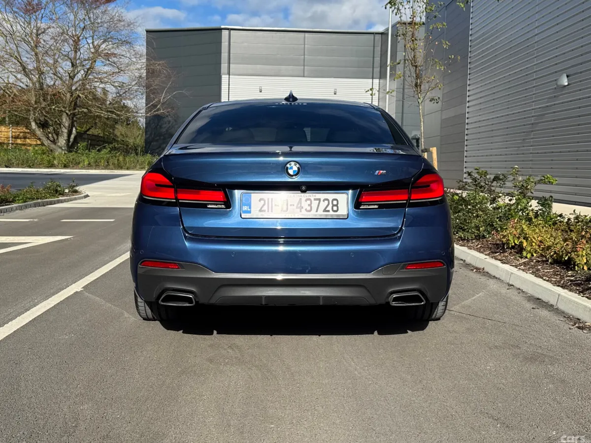 BMW 5-Series Saloon, Petrol Plug-in Hybrid, 2021, Blue