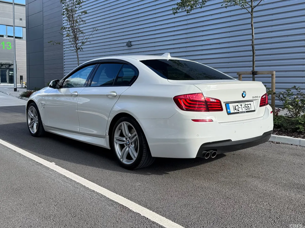 BMW 5-Series Saloon, Diesel, 2014, White