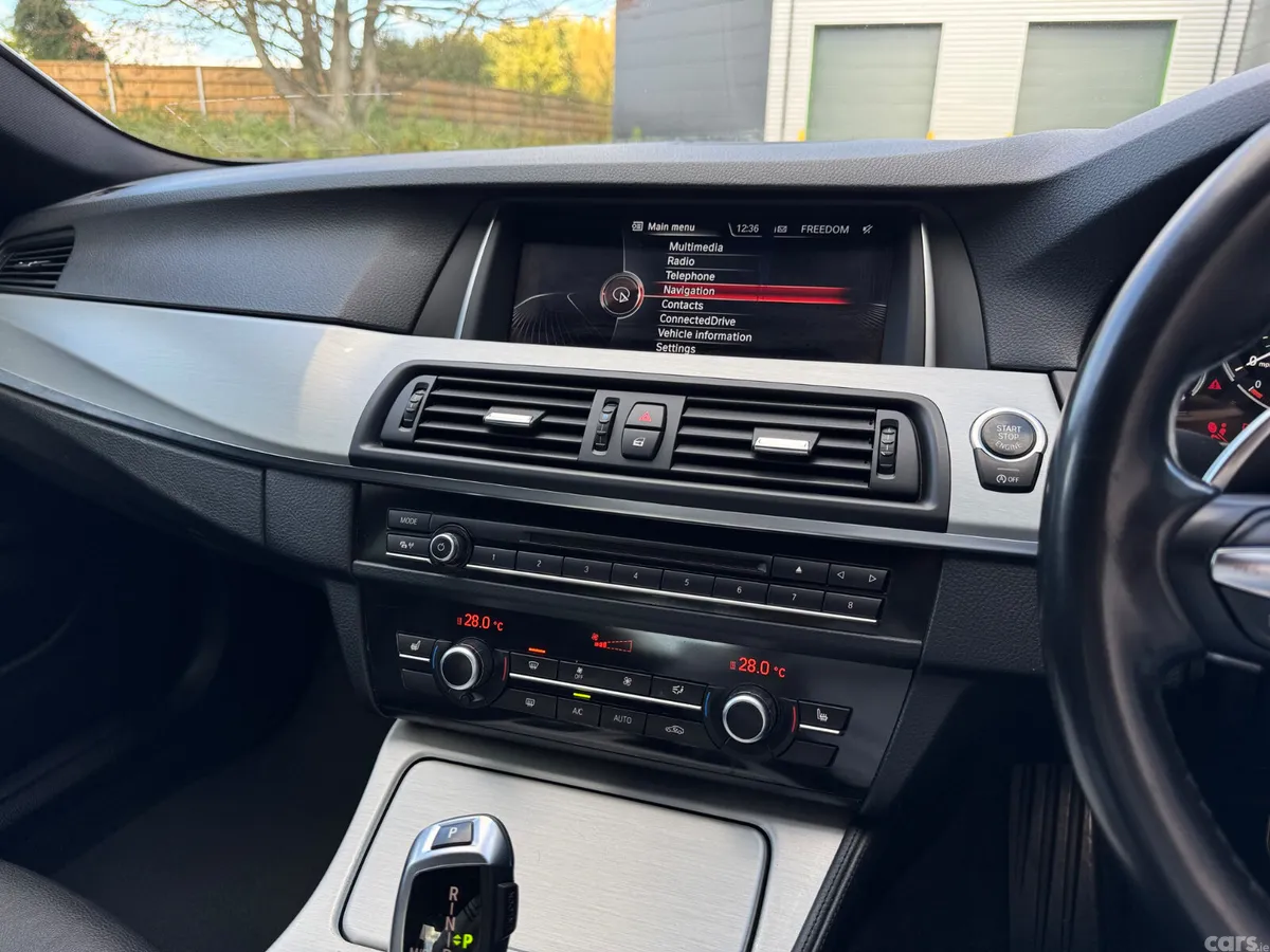 BMW 5-Series Saloon, Diesel, 2014, White