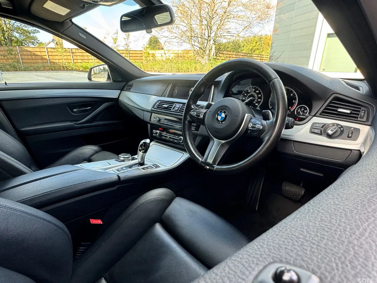 BMW 5-Series Saloon, Diesel, 2014, White