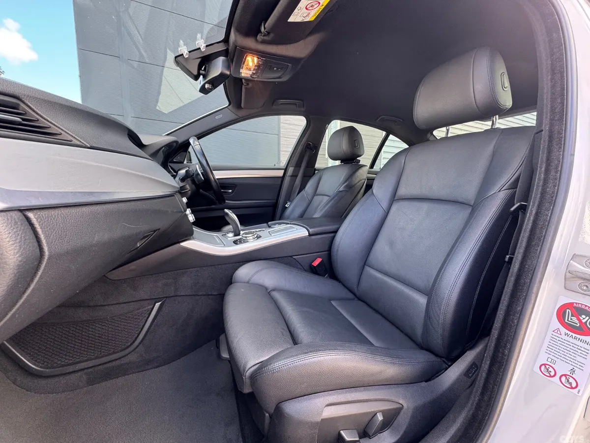 BMW 5-Series Saloon, Diesel, 2014, White
