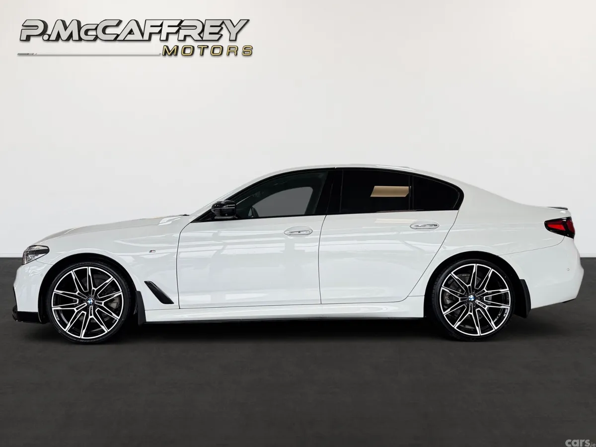 BMW 5-Series Saloon, Diesel, 2018, White