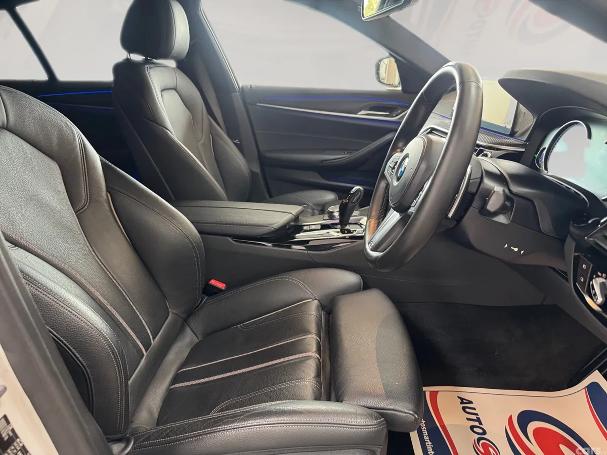 BMW 5-Series Saloon, Diesel, 2018, White