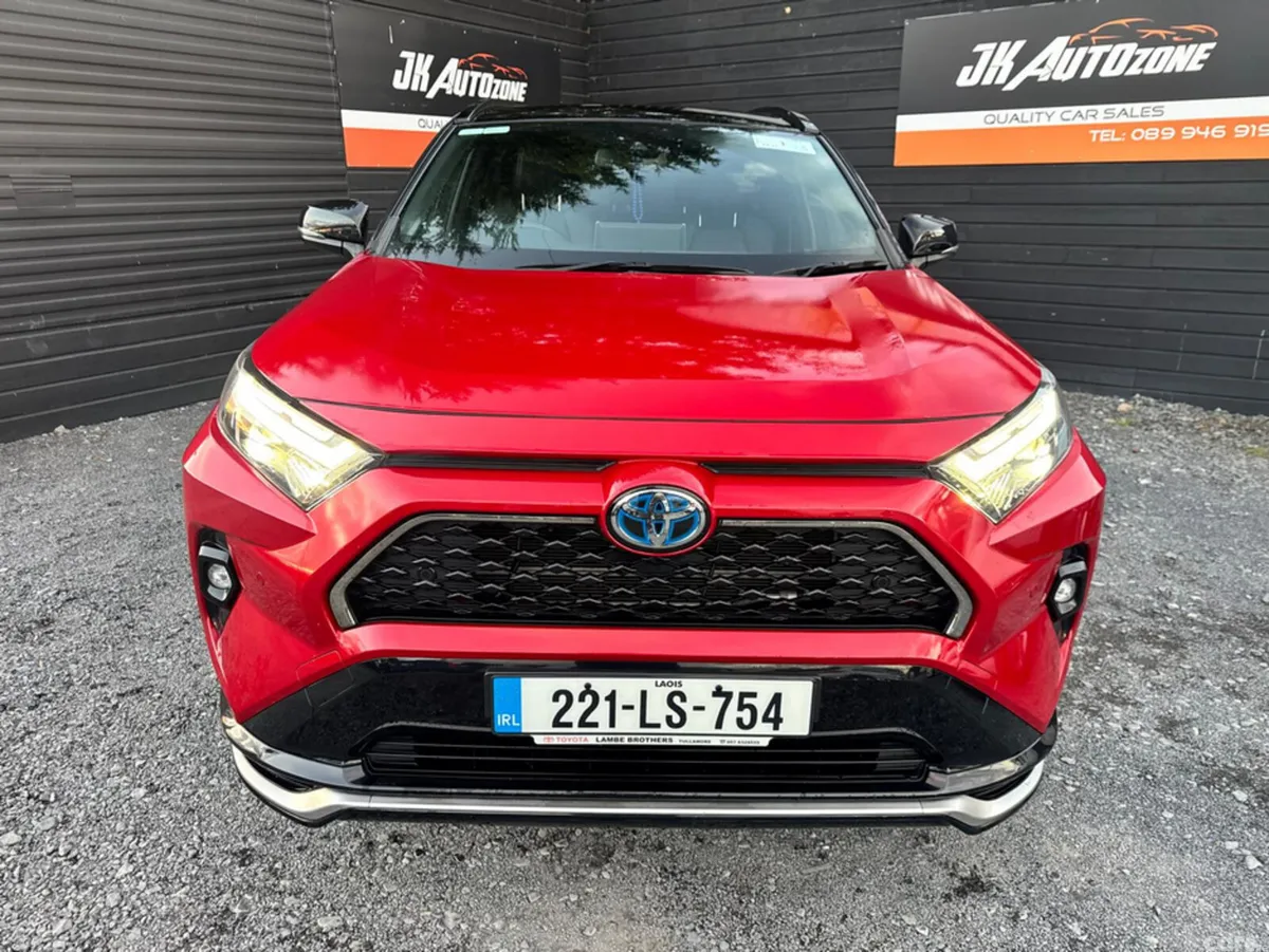 Toyota RAV4 SUV, Petrol Plug-in Hybrid, 2022, Red