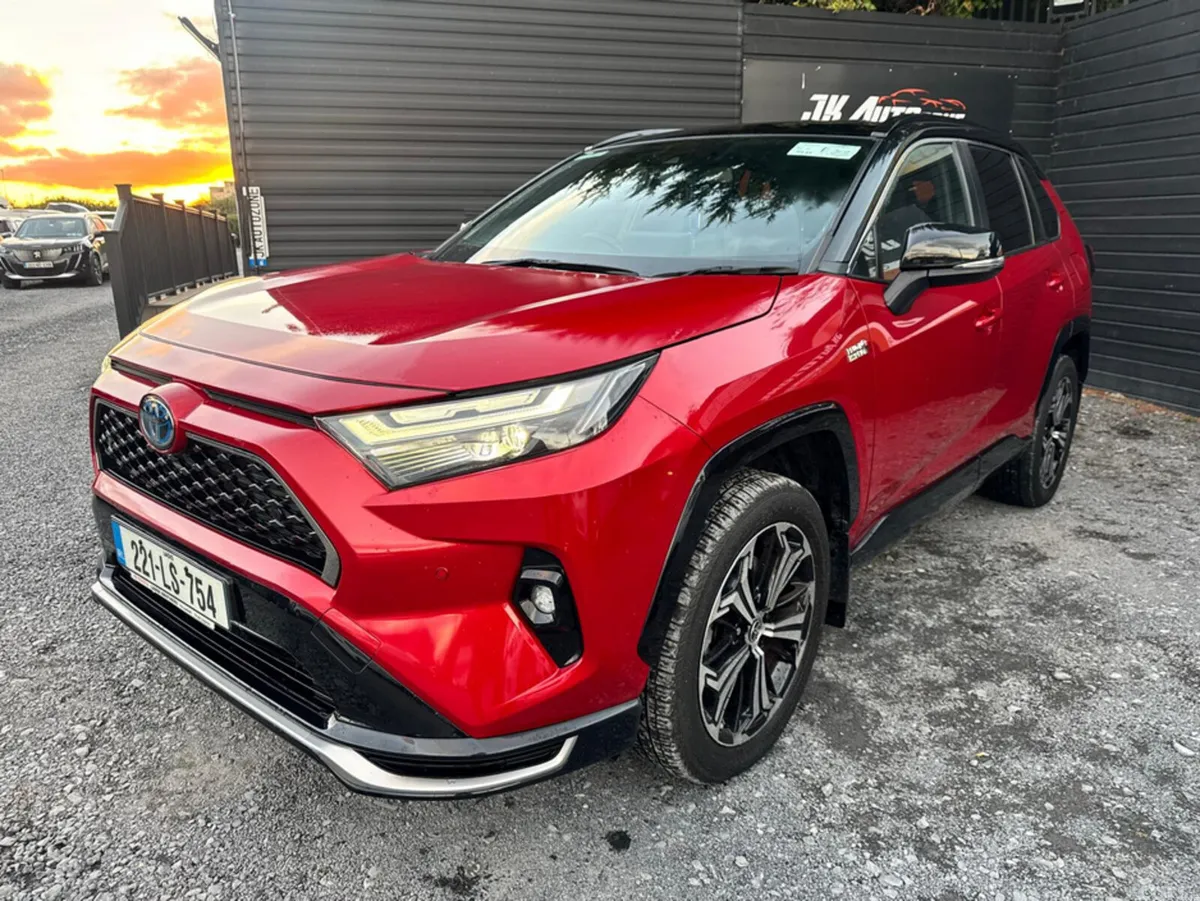 Toyota RAV4 SUV, Petrol Plug-in Hybrid, 2022, Red