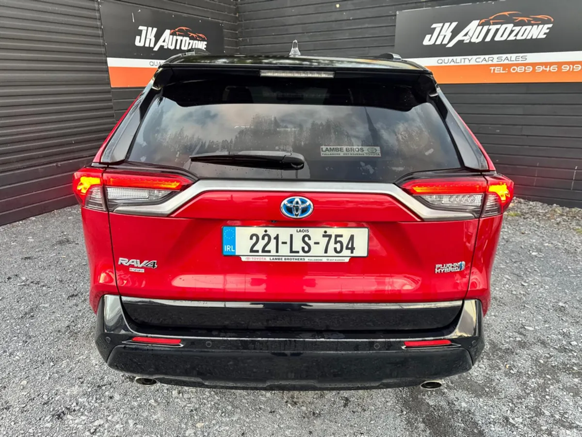 Toyota RAV4 SUV, Petrol Plug-in Hybrid, 2022, Red