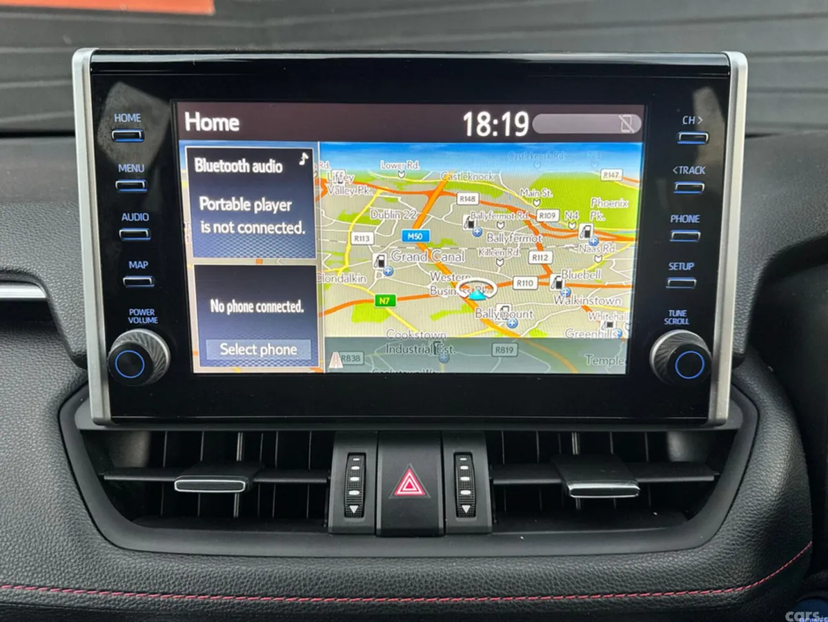 Toyota RAV4 SUV, Petrol Plug-in Hybrid, 2022, Red