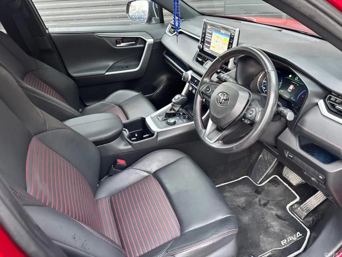 Toyota RAV4 SUV, Petrol Plug-in Hybrid, 2022, Red