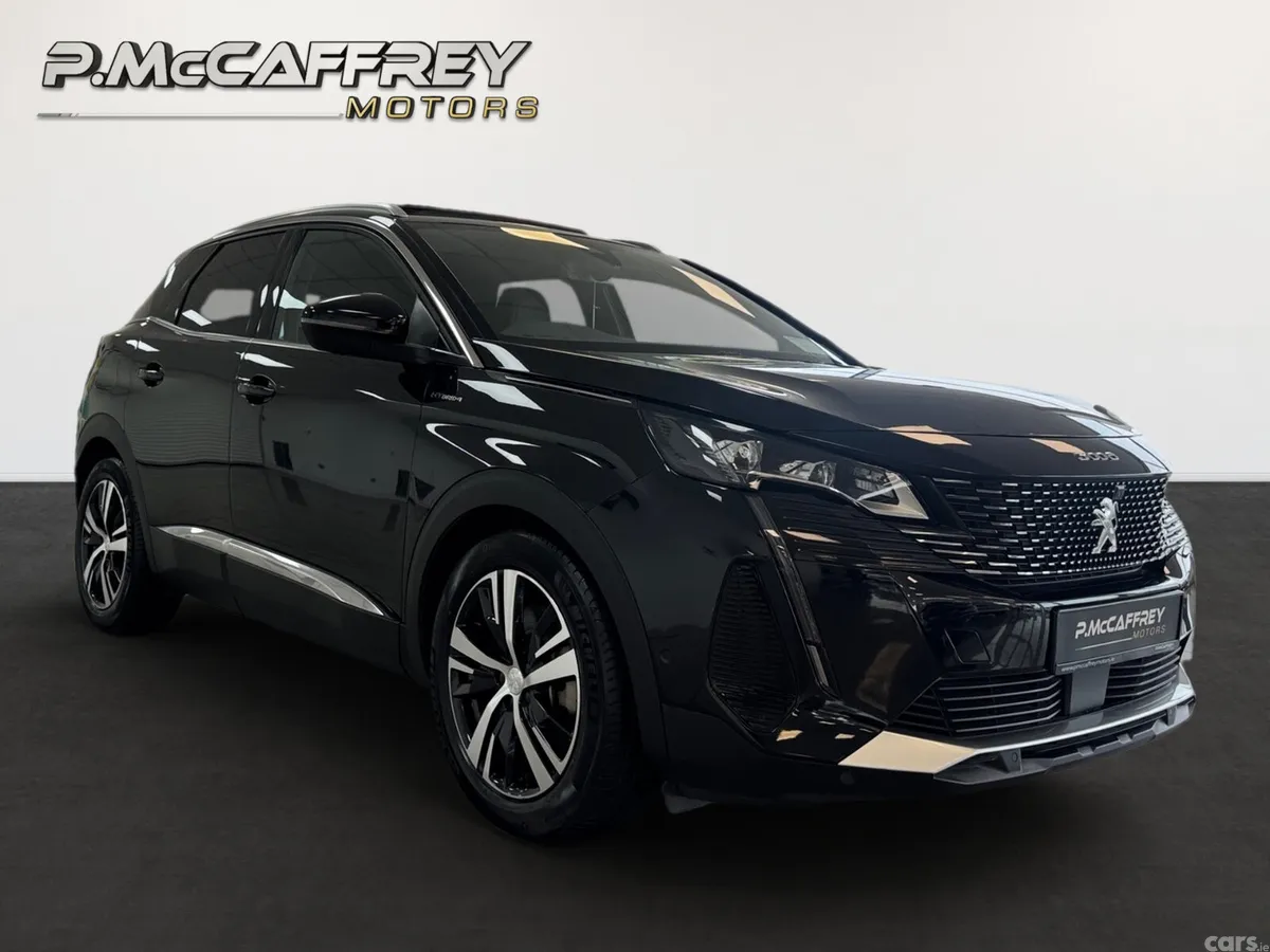 Peugeot 3008 SUV, Petrol Plug-in Hybrid, 2021, Black