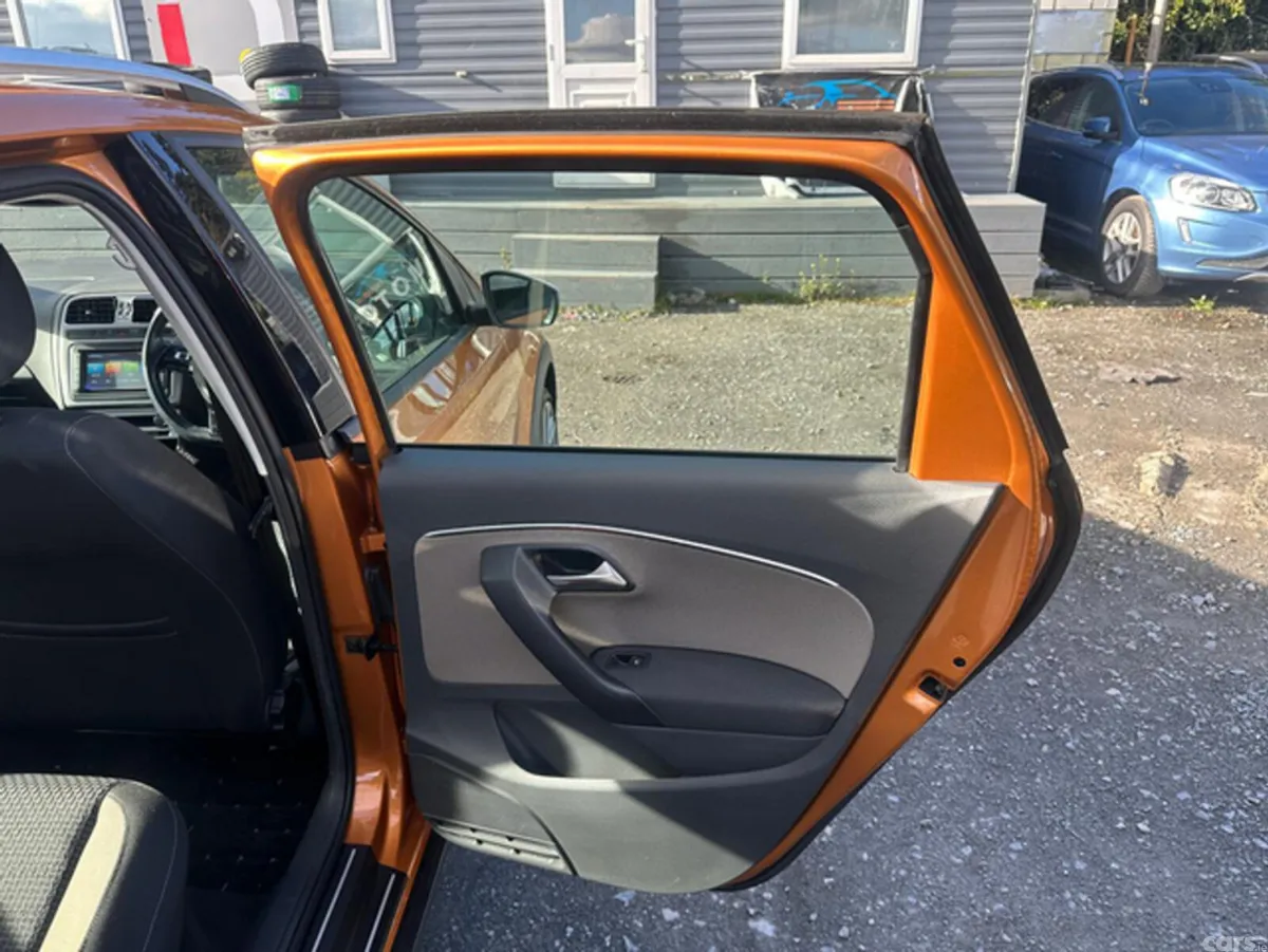 Volkswagen Polo Hatchback, Petrol, 2016, Orange