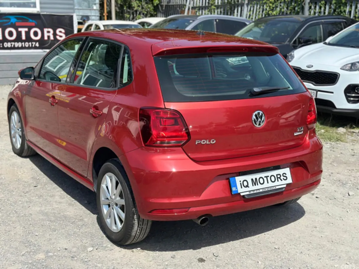 Volkswagen Polo Hatchback, Petrol, 2015, Red