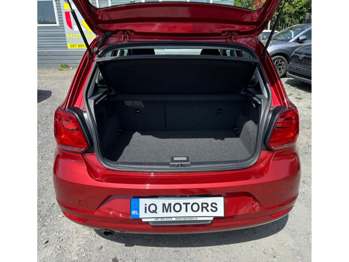 Volkswagen Polo Hatchback, Petrol, 2015, Red