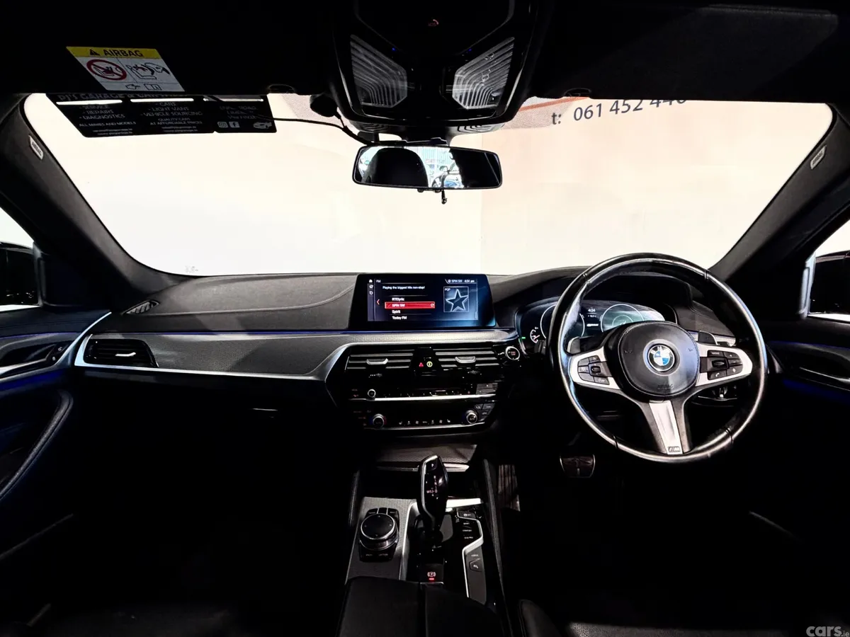 BMW 5-Series Saloon, Petrol Plug-in Hybrid, 2018, Black