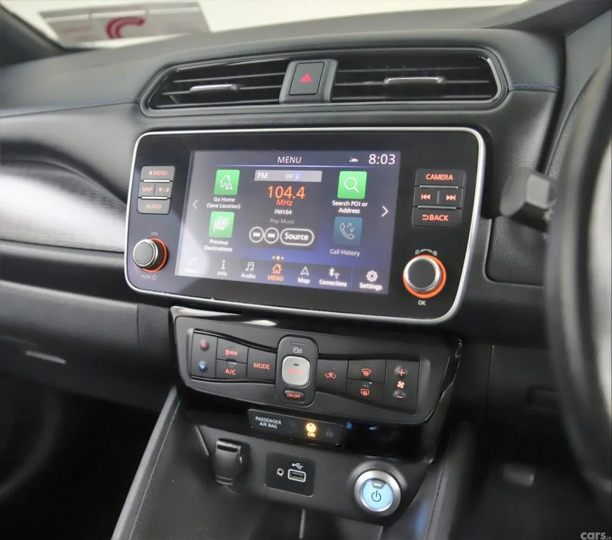 Nissan Leaf Hatchback, Electric, 2020, Blue