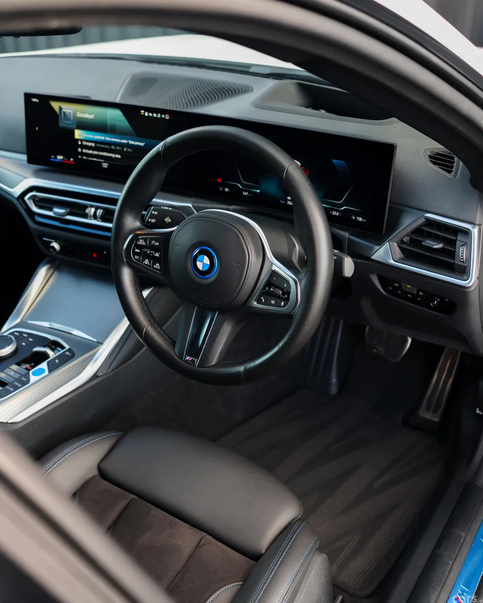 BMW i4 Saloon, Electric, 2023, White