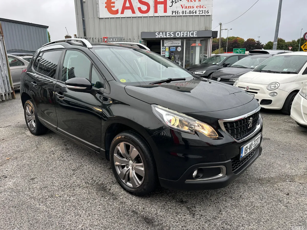 Peugeot 2008 Hatchback, Petrol, 2018, Black