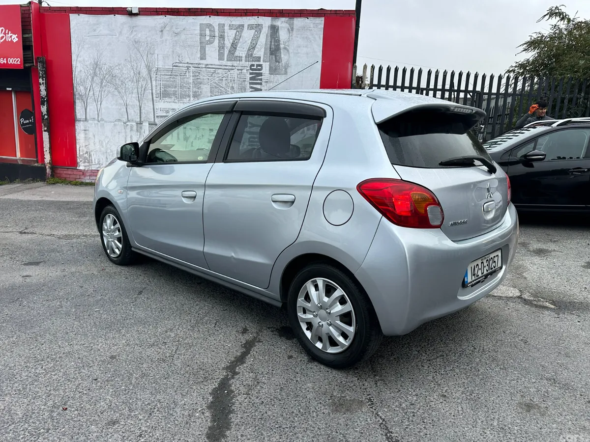 Mitsubishi Mirage Hatchback, Petrol, 2014, Silver
