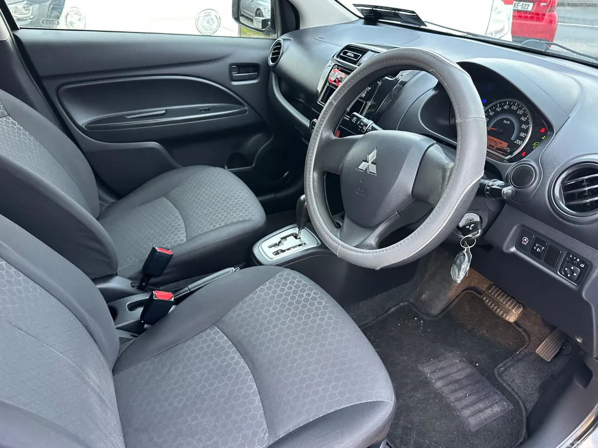 Mitsubishi Mirage Hatchback, Petrol, 2014, Silver