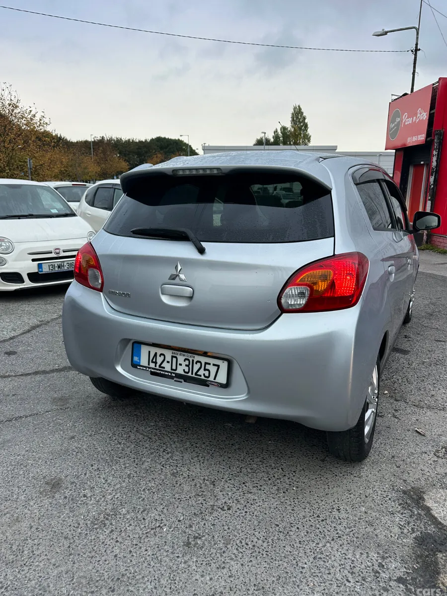 Mitsubishi Mirage Hatchback, Petrol, 2014, Silver