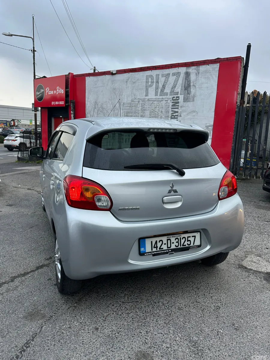 Mitsubishi Mirage Hatchback, Petrol, 2014, Silver
