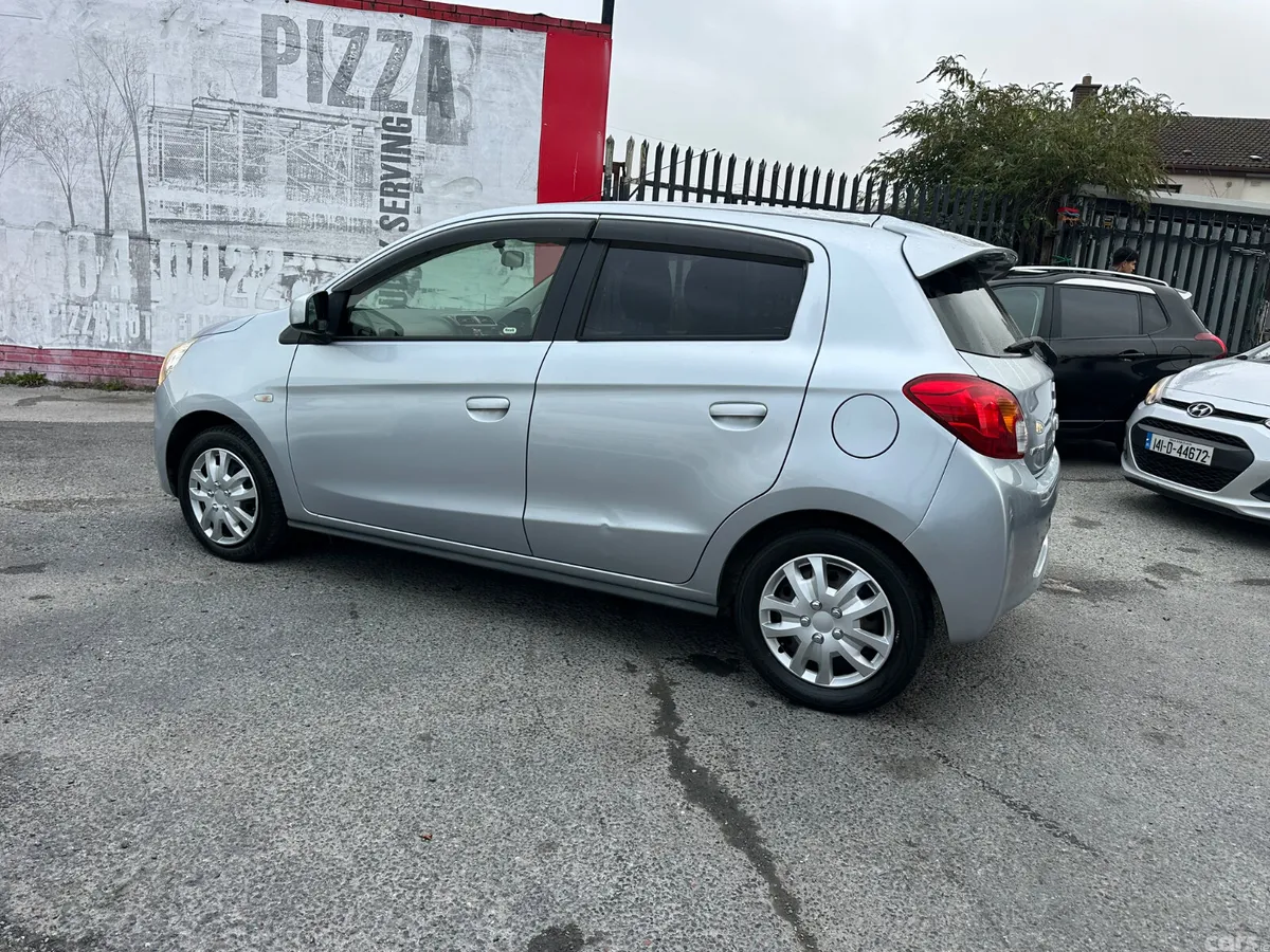 Mitsubishi Mirage Hatchback, Petrol, 2014, Silver