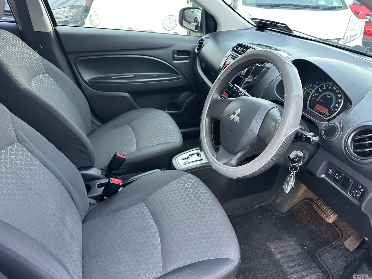 Mitsubishi Mirage Hatchback, Petrol, 2014, Silver