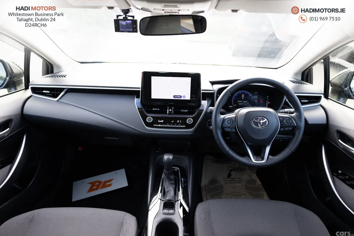 Toyota Corolla Saloon, Petrol Hybrid, 2023, Black