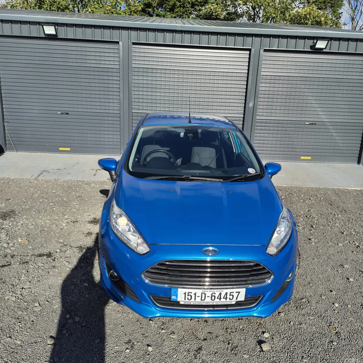Ford Fiesta Hatchback, Petrol, 2015, Blue
